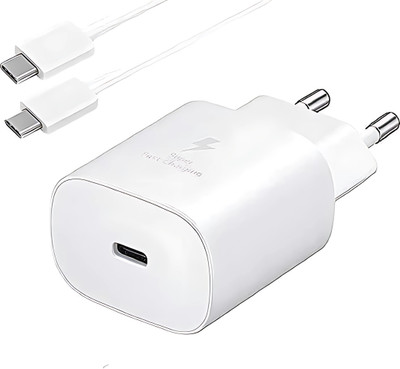 ModishOmbre 45 W PD 3 A Wall Charger for Mobile with Detachable Cable(Black, Cable Included)