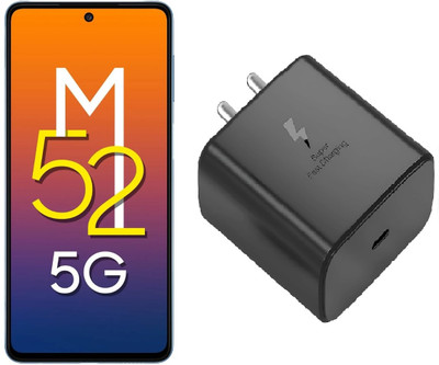 CABTRONICS 25 W AirVOOC 3 A Wall Charger for Mobile(for Galaxy M52 5G)