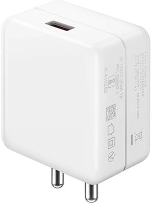MAK 65 W Qualcomm 3.0 6 A Wall Charger for Mobile(White)