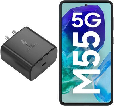 CABTRONICS 25 W GaN 3 A Wall Charger for Mobile(for Galaxy M55 5G)
