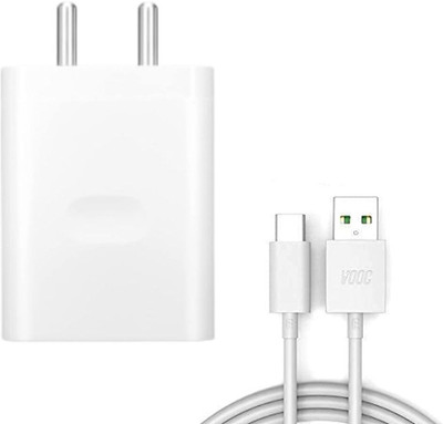 digie 33 W SuperVOOC 3 A Wall Charger for Mobile with Detachable Cable(SuperFast Charging Compatible Oppo F19 Pro,F19,F21s Pro,F21 Pro,Reno 6,7,8, Cable Included)