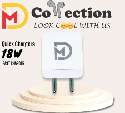 MD COLLECTION TurboPower 3.0 3 A Mobile Charger(White)