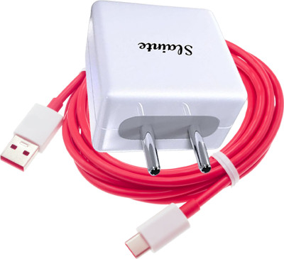 slainte 80 W SuperVOOC 6 A Wall Charger for Mobile with Detachable Cable(White, Cable Included)