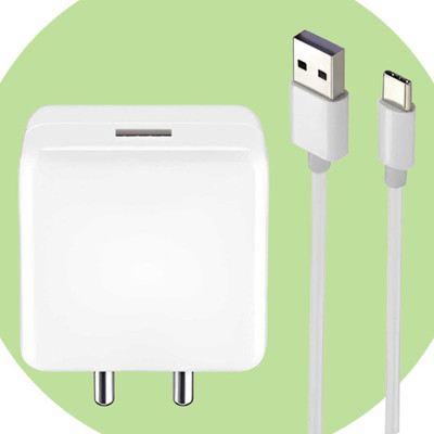 UXE 30 W SuperVOOC 4 A Wall Charger for Mobile with Detachable Cable(White, Cable Included)