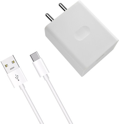 SB 33 W SuperVOOC 4 A Wall Charger for Mobile with Detachable Cable(White, Cable Included)