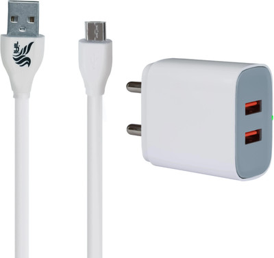 IAIR Quick Charge 2.5 A Wall Charger for Mobile with Detachable Cable(White)