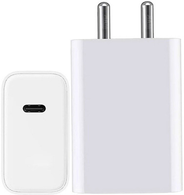 MAK 80 W Quick Charge 4 A Wall Charger for Mobile(White)