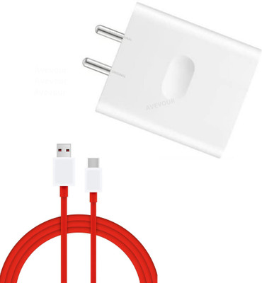 AVEVOUR ORIGINAL 33 W SuperVOOC 3.1 A Wall Charger for Mobile with Detachable Cable(White, Cable Included)