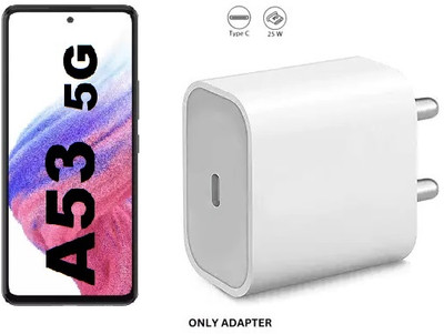 Prifakt 25 W PD 3.1 A Wall Charger for Mobile(White)