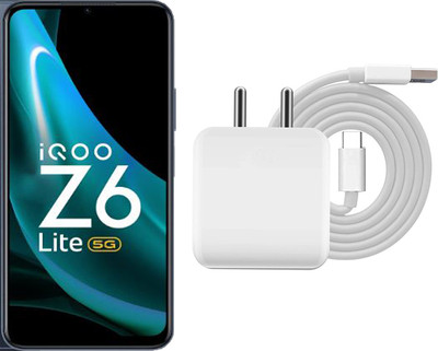 MGEdge 65 W SuperVOOC 3 A Wall Charger for Mobile with Detachable Cable(Have1 Superfast Charger for Z6 Lite 5G, Cable Included)