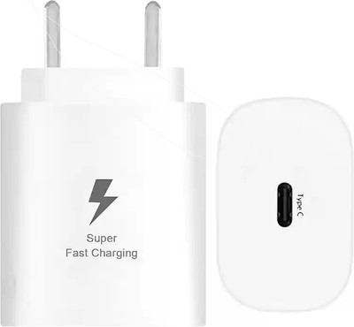 VOOCfiT 25 W Quick Charge 3.1 A Wall Charger for Mobile(White)