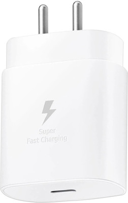 Safa 25 W PD 3 A Wall Charger for Mobile(White)