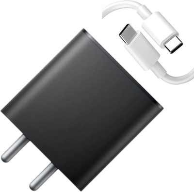 AVEVOUR ORIGINAL 65 W Power GaN 6.5 A Wall Charger for Mobile with Detachable Cable(Black, Cable Included)