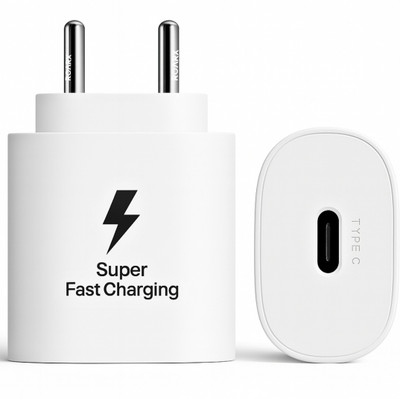 RoarX 25 W Quick Charge 3.1 A Wall Charger for Mobile(White)