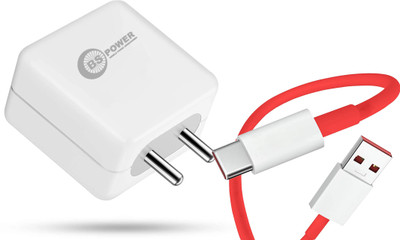 bs power 4 A Wall Charger for Mobile with Detachable Cable(White, Cable Included)