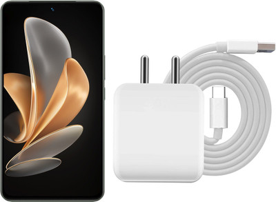 MGEdge 65 W SuperVOOC 6 A Wall Charger for Mobile with Detachable Cable(Superfast Charger for vivo V30 Lite, Cable Included)