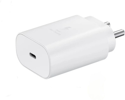 roketcell 25 W Quick Charge 3 A Wall Charger for Mobile(White)