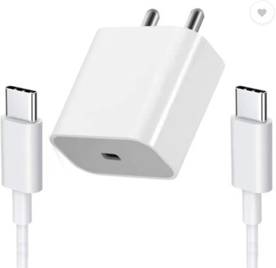 digie 20 W PD 2.1 A Wall Charger for Mobile with Detachable Cable(20W Fast Charger Compatible with I-Phone 16ProMax/16Pro/16Plus/16, White, Cable Included)