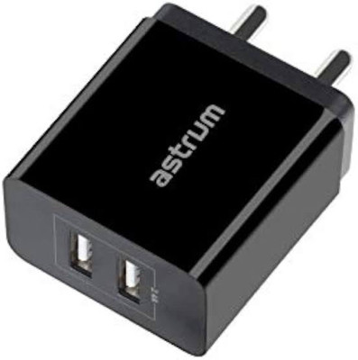 ASTRUM 12 W Supercharge 2.4 A Wall Charger for Mobile(Glossy black)