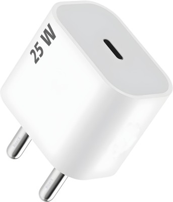 RoarX 25 W Quick Charge 3 A Mobile Charger(White)