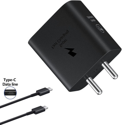 UXE 25 W PD 3 A Wall Charger for Mobile with Detachable Cable(Black, Cable Included)