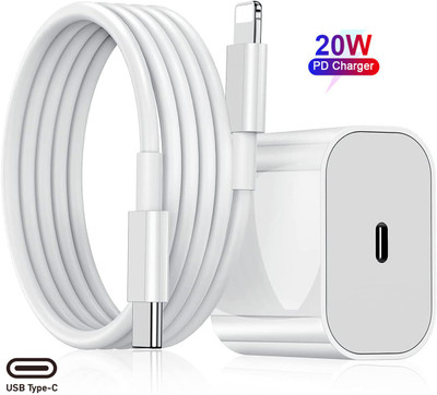 NeroEdge 3 A Wall Charger for Mobile with Detachable Cable(White, Cable Included)