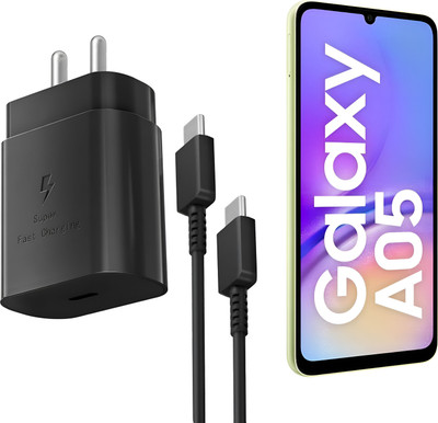 Kizzy 25 W PD 3 A Wall Charger for Mobile with Detachable Cable(Black, Cable Included)