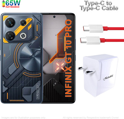 Reliable 65 W SuperVOOC 6 A Wall Charger for Mobile with Detachable Cable(White, Cable Included)