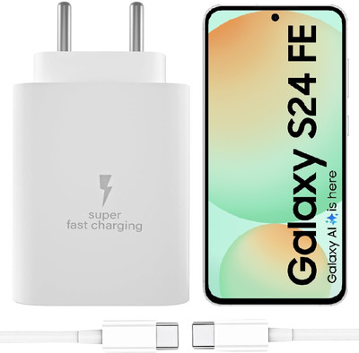 Prifakt 25 W Supercharge 3 A Wall Charger for Mobile with Detachable Cable(White, Cable Included)
