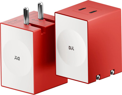 DailyObjects 33 W GaN 0.8 A Wall Charger for Mobile(Red)