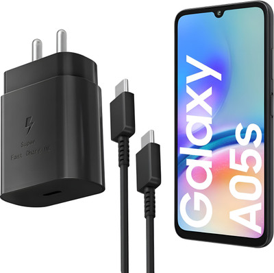 Kizzy 25 W PD 3 A Wall Charger for Mobile with Detachable Cable(Black, Cable Included)