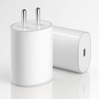 RVAT 45 W GaN 3 A Wall Charger for Mobile(White)