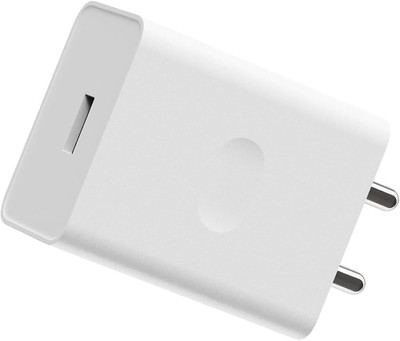 zingzone 33 W SuperVOOC 4 A Wall Charger for Mobile with Detachable Cable(White, Cable Included)