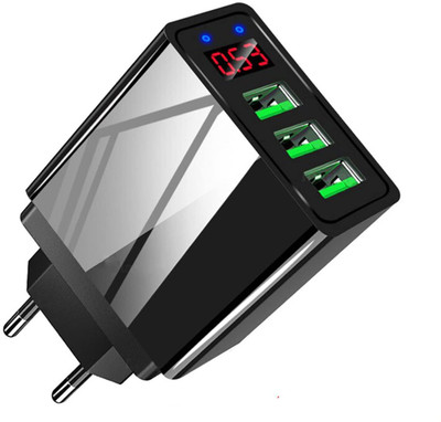 MARS 36 W Quick Charge 3 A Wall Charger for Mobile(36W 3 Ports Charger Adapter Compatible With Rei 7, 7A)