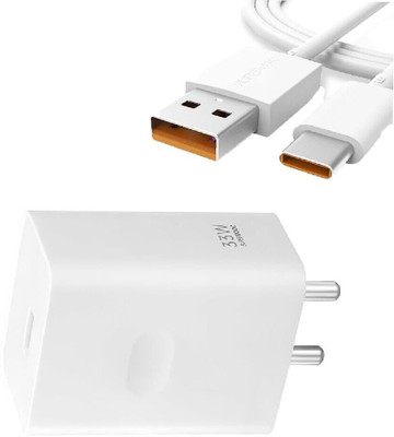 FAZYR 33 W SuperVOOC 3 A Wall Charger for Mobile with Detachable Cable(Compatible with Oppo Oppo A38, Oppo A3 Pro, Cable Included)