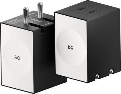 DailyObjects 33 W GaN 0.8 A Wall Charger for Mobile(Black)