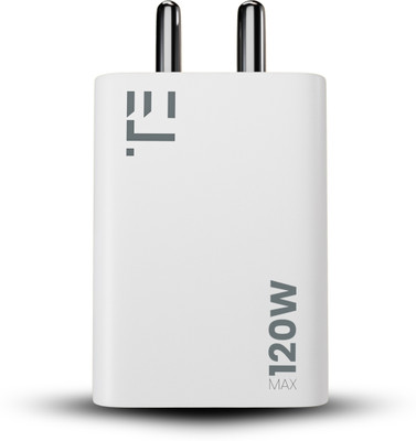 REALFIT 120 W SuperVOOC 6 A Wall Charger for Mobile(White)