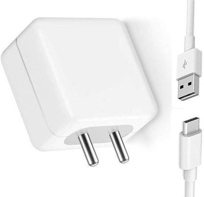 MGEdge 70 W SuperVOOC 6 A Wall Charger for Mobile with Detachable Cable(White, Cable Included)