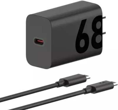 WEFIXALL 68 W GaN Wall Charger for Mobile(Black)