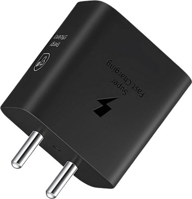MAK 25 W Quick Charge 3.1 A Wall Charger for Mobile(Black)