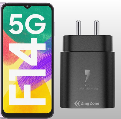 zingzone 25 W PD 3.1 A Wall Charger for Mobile(Black)