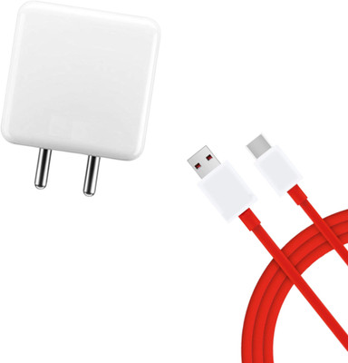 PECZARDH 80 W Dash 7.3 A Wall Charger for Mobile with Detachable Cable(Dash Charger Compatible with Nord 5 / Nord CE5, White, Cable Included)