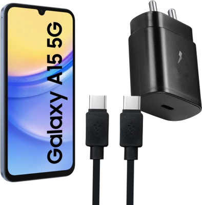 sherlene 25 W PPS 3.1 A Wall Charger for Mobile with Detachable Cable(25 WATT SUPER FAST CHARGING, Black)