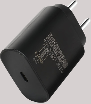 WEFIXALL 25 W PD 3 A Wall Charger for Mobile(Black)