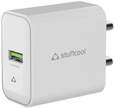 STUFFCOOL 18 W 3 A Mobile Charger  (White) For Rs. 199 @ 72 %