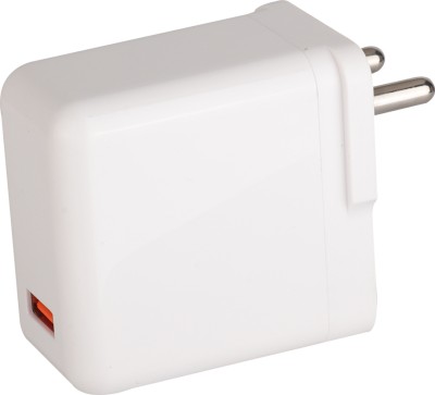 otricx 80 W SuperVOOC 6 A Mobile Charger with Detachable Cable(White)