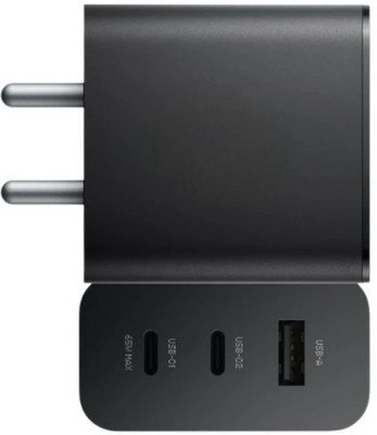 WEFIXALL 65 W Power GaN 4 A Wall Charger for Mobile(Black)