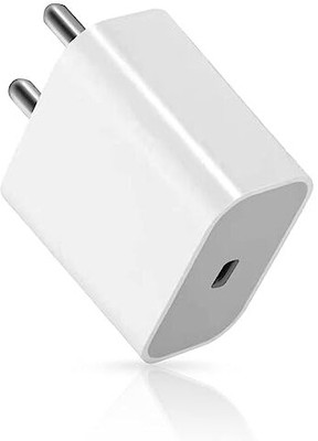 KONICARE 20 W PD 2.1 A Wall Charger for Mobile with Detachable Cable(White 12 pro, 12 pro max,13 pro,13pro max,14,14pro,14pro max(Adapter Only))