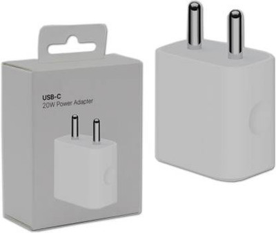 WEFIXALL 20 W PD 3 A Wall Charger for Mobile with Detachable Cable(White)