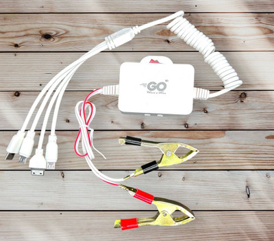 go quick Quick Charge 3.6 A Multi-pin Wall Charger for Mobile(White)